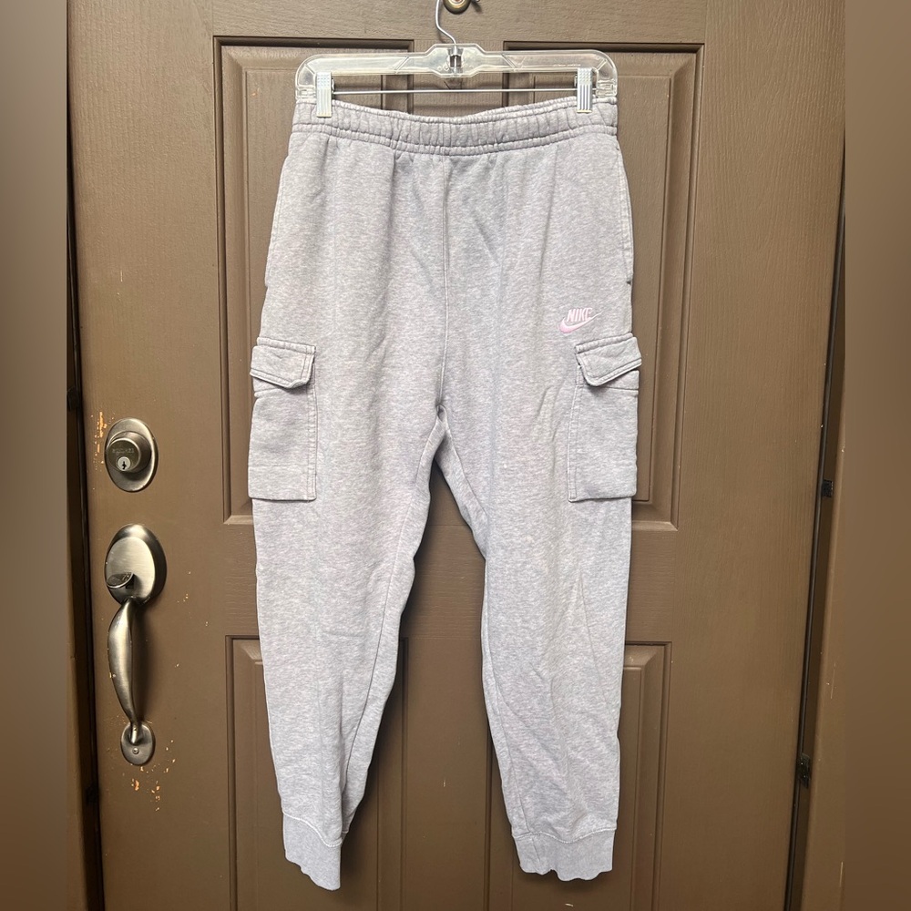 Nike Gray Cargo Sweatpants